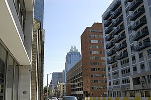 Downtown Austin, Texas, May, 2008.