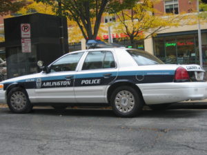 Arlington police car