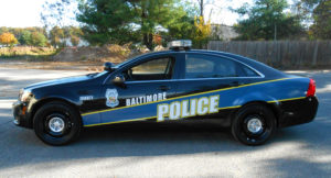 Baltimore police scaled