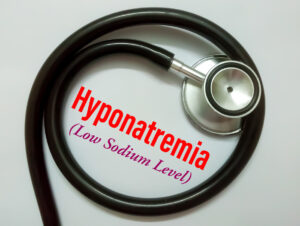 Hyponatremia Low sodium level in blood medical and concept